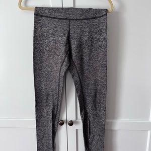 Lululemon Align leggings - "heathered black"